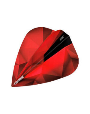 Target Darts Target Shard Chrome Crimson Red Dart Flights