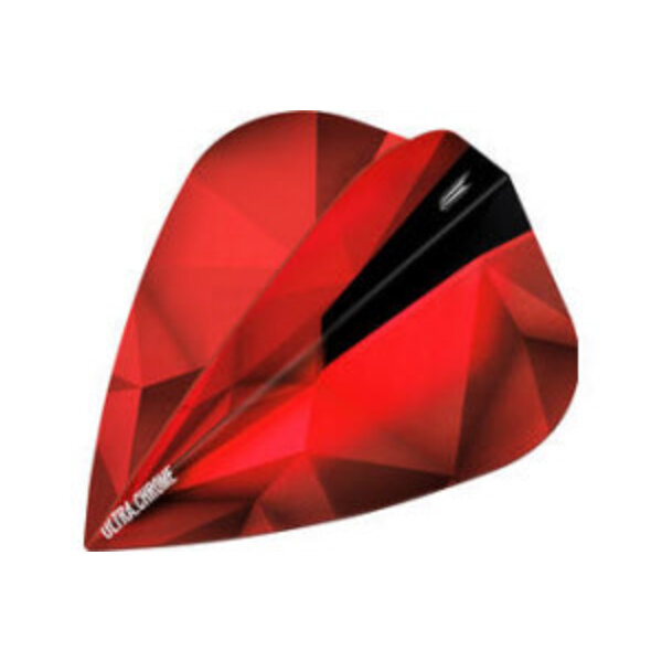 Target Darts Target Shard Chrome Crimson Red Dart Flights