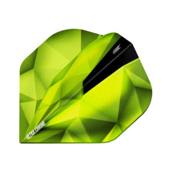Target Darts Target Shard Chrome Emerald Green Dart Flights