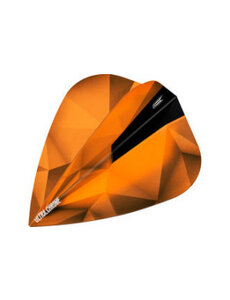 Target Darts Target Shard Chrome Copper Orange Dart Flights