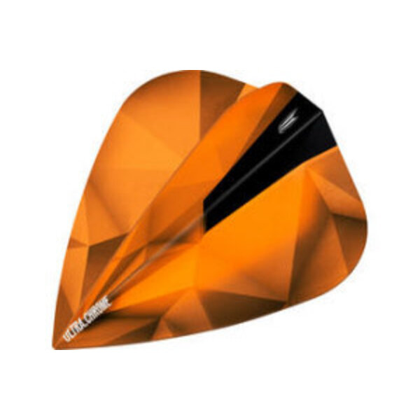 Target Darts Target Shard Chrome Copper Orange Dart Flights