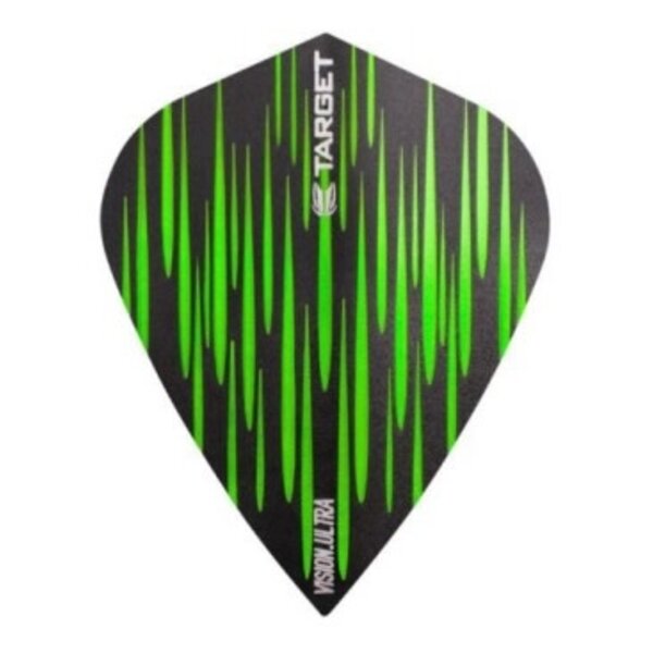 Target Darts Target Ultra Vision Spectrum Green Dart Flights