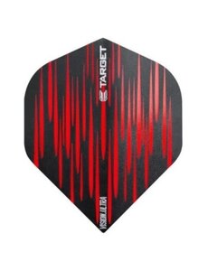 Target Darts Target Ultra Vision Spectrum Red Dart Flights No2