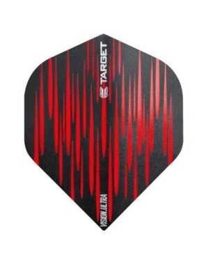 Target Darts Target Ultra Vision Spectrum Red Dart Flights No2
