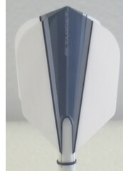 Target Darts Target Vision Ultra White Wing No6 Dart Flights