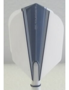 Target Darts Target Vision Ultra White Wing No6 Dart Flights