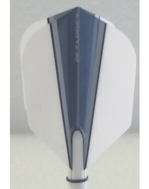Target Darts Target Vision Ultra White Wing No6 Dart Flights