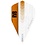 Target Darts Target Raymond van Barneveld White and Orange Dart Flights