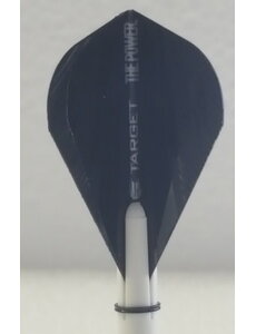Target Darts Target Ultra Ghost The Power Black Dart Flights