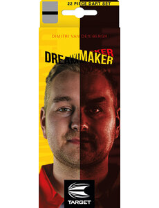 Target Darts Target Dimitri Van den Bergh Brass 22g Steel Tip Darts