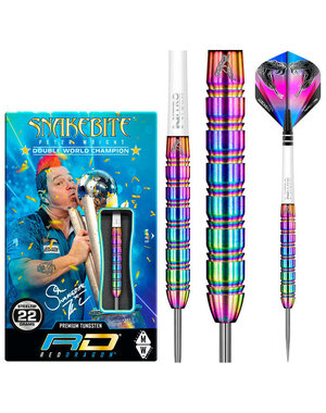 RED DRAGON Red Dragon Peter Wright Snakebite 1 Steel Tip Darts