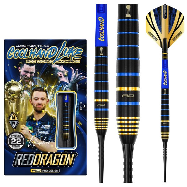 RED DRAGON Red Dragon Luke Humphries TX4 Avenger 90% Steel Tip Darts