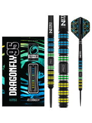 RED DRAGON Red Dragon Dragonfly 95 Black Parallel Steel Tip Darts