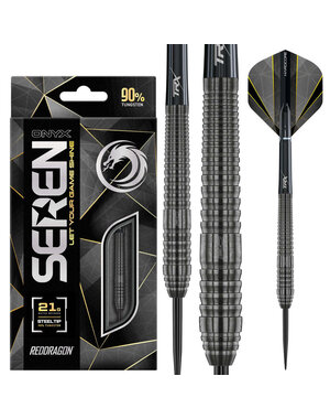 RED DRAGON Red Dragon Seren 2 Onyx Steel Tip Darts