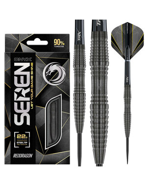 RED DRAGON Red Dragon Seren 3 Onyx Steel Tip Darts