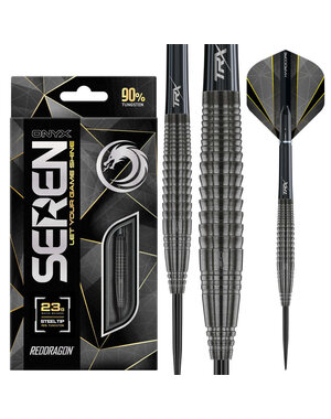 RED DRAGON Red Dragon Seren 4 Onyx Steel Tip Darts