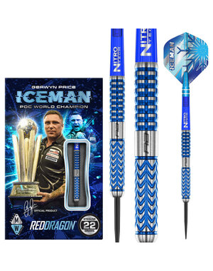 RED DRAGON Red Dragon Gerwyn Price Glacier Steel Tip Darts