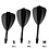 Winmau Darts Winmau Fusion Arrow Black Dart Flights