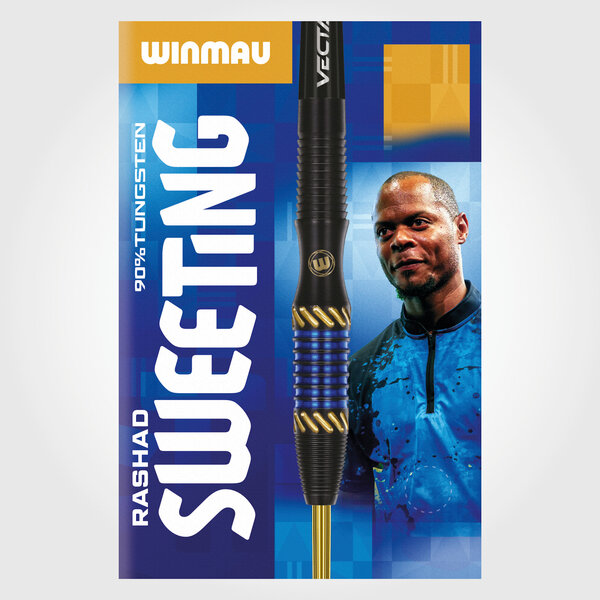Winmau Darts Winmau Rashad Sweeting Steel Tip Darts 24g