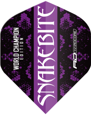 RED DRAGON Red Dragon Snakebite World Champion 2020 Hardcore Dart Flights