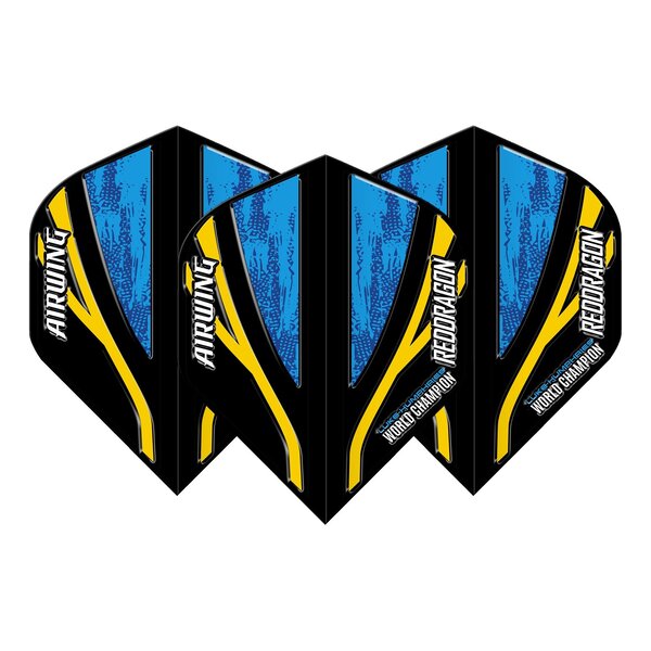 RED DRAGON Red Dragon Airwing Luke Humphries World Champion Moulded Standard Dart Flights