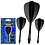 Winmau Darts Winmau Fusion Arrow Black Dart Flights