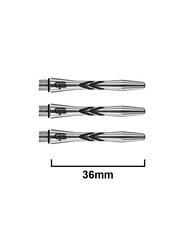 RED DRAGON Red Dragon Gerwyn Price V-Groove Aluminium Short Dart Shafts