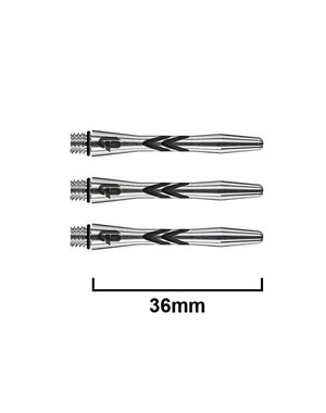 RED DRAGON Red Dragon Gerwyn Price V-Groove Aluminium Short Dart Shafts