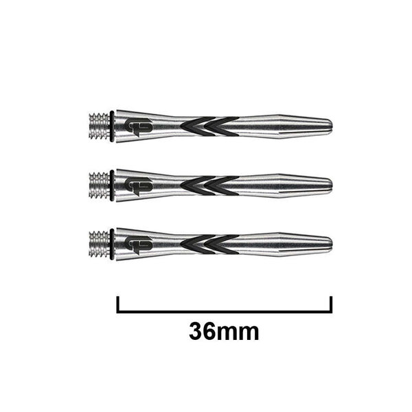 RED DRAGON Red Dragon Gerwyn Price V-Groove Aluminium Short Dart Shafts