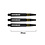 RED DRAGON Red Dragon Gerwyn Price Nitrotech Black Intermediate Dart Shafts