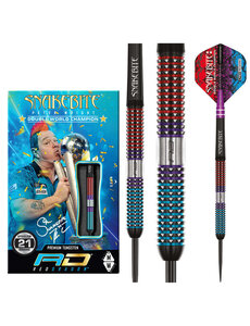 RED DRAGON Red Dragon Peter Wright Snakebite Spirit Steel Tip Darts