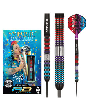 RED DRAGON Red Dragon Peter Wright Snakebite Spirit Steel Tip Darts