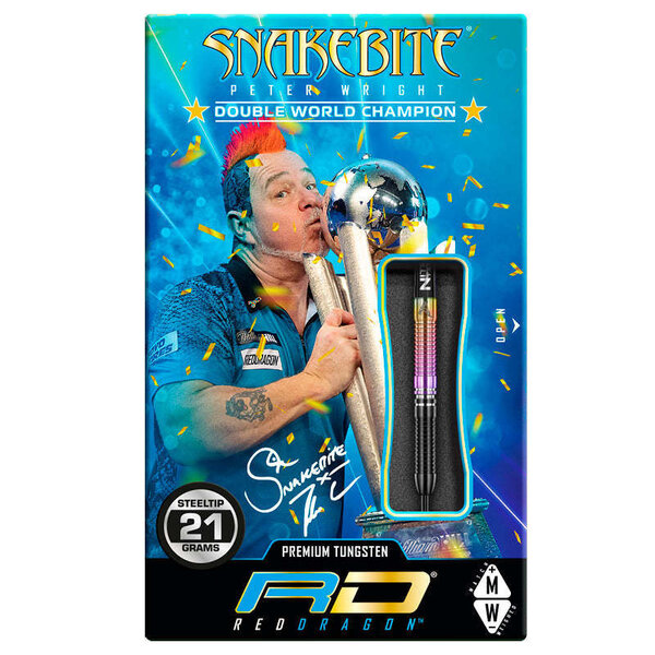 RED DRAGON Red Dragon Peter Wright World Champion 2020 S.E. Steel Tip Darts