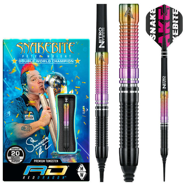 RED DRAGON Red Dragon Peter Wright World Champion 2020 S.E. Soft Tip Darts