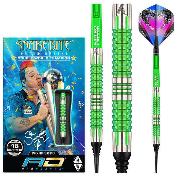RED DRAGON Red Dragon Peter Wright Mamba 2 Soft Tip Darts