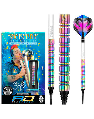 RED DRAGON Red Dragon Peter Wright Snakebite 1 Soft Tip Darts 18g