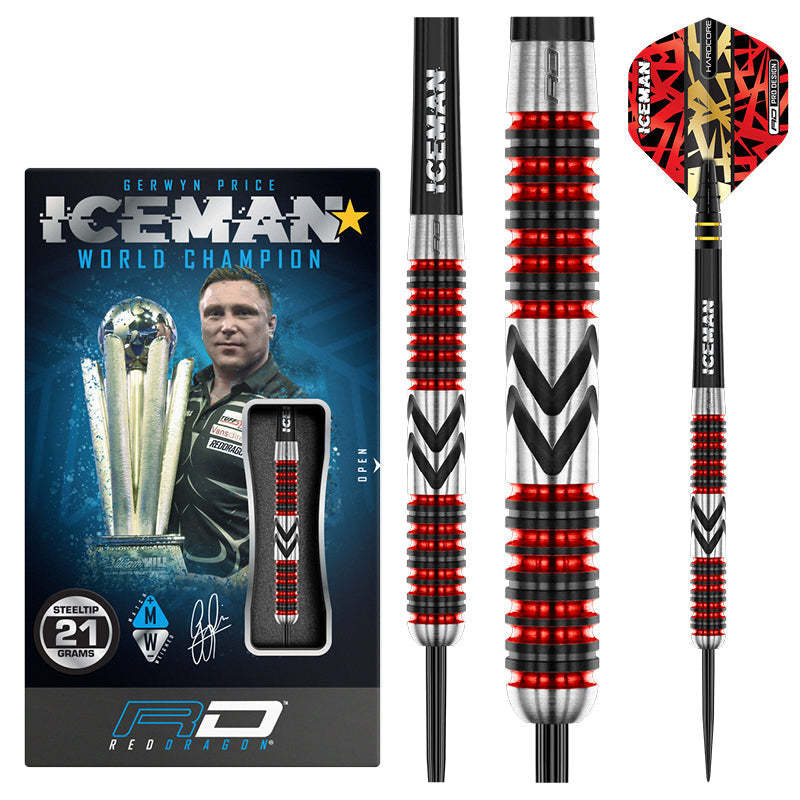 ダーツ Red Dragon Gerwyn Price Firebird Red Dragon Gerwyn Price Firebird Steel Tip Darts - DARTING