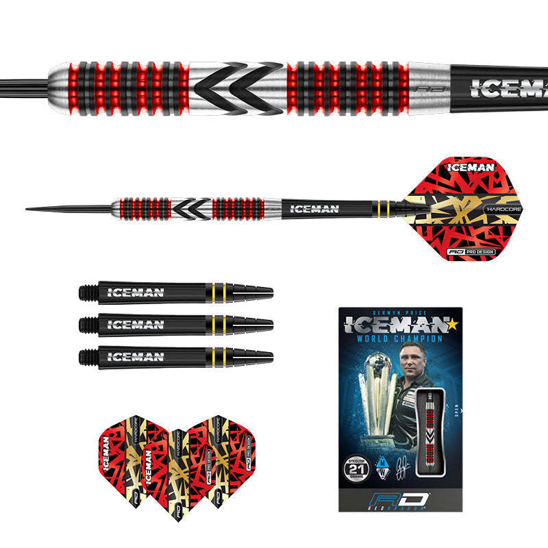 【ご予約品】 Gerwyn Dragon Red Price DARTING - Darts Tip Steel Firebird ダーツ