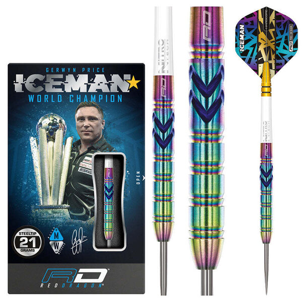 RED DRAGON Red Dragon Gerwyn Price Ionic Steel Tip Darts