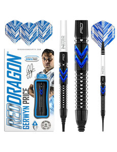 RED DRAGON Red Dragon Gerwyn Price Blue ICE SE Soft Tip Darts 20g