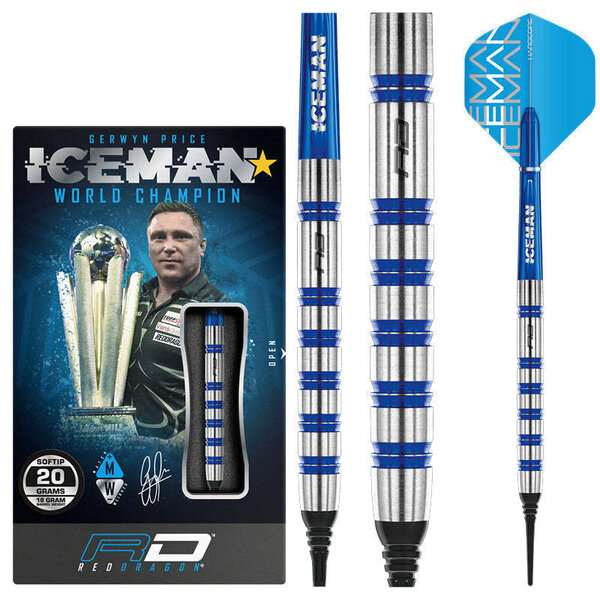 RED DRAGON Red Dragon Gerwyn Price Challenger Soft Tip Darts 20g
