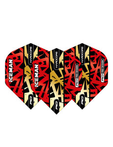 RED DRAGON Red Dragon Gerwyn Price Grafitti Hardcare Premier Dart Flights