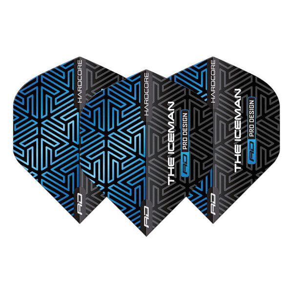 RED DRAGON Red Dragon Gerwyn Price ZigZag Hardcore Premium Dart Flights