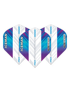 RED DRAGON Red Dragon Hardcore Ionic Gerwyn Price Rainbow & White Dart Flights