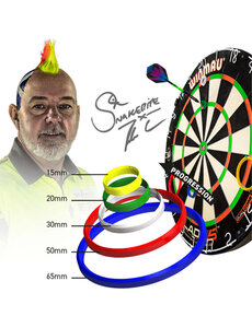 RED DRAGON Red Dragon Official Peter Wright Snakebite Practice Rings