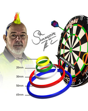 RED DRAGON Red Dragon Official Peter Wright Snakebite Practice Rings