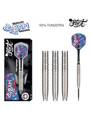 SHOT DARTS Shot Pro Series Bradley Brooks Gen 2 90% Steel Tip Darts