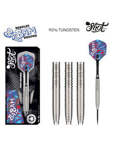 SHOT DARTS Shot Pro Series Bradley Brooks Gen 2 90% Steel Tip Darts