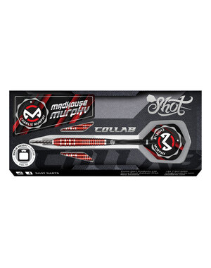 SHOT DARTS Shot Collab Pro Series Charlie Murphy Steel Tip Darts 23g