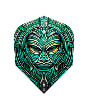 SHOT DARTS Shot Tribal Weapon Toki Small Standard Dart Flights